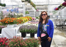 Susan Loui of Global Plant Source. She organized this location for the five companies.